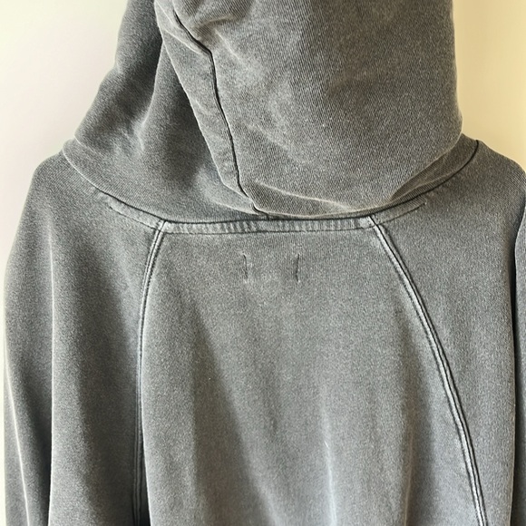 Madewell Oversized Gray Hoodie - Picture 3 of 7